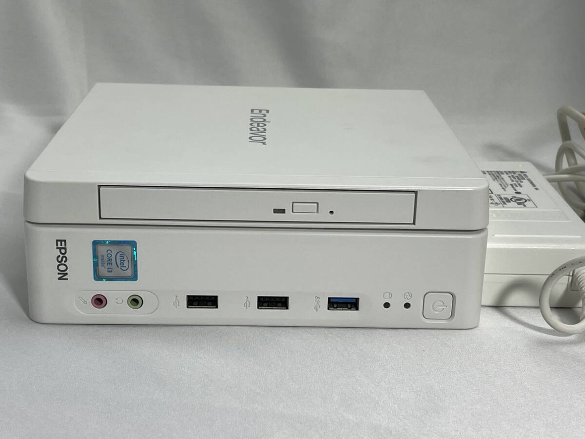 EPSON Endeavor ST180E 中古 Win11Pro/Core i3 6100T/4GB/SSD120GB/無線LAN/Bluetooth ジャンク品拍卖
