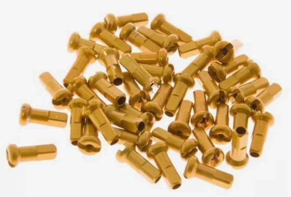 DT Swiss アルミニウム ニップル 180個 2mm x 12mm ゴールド拍卖