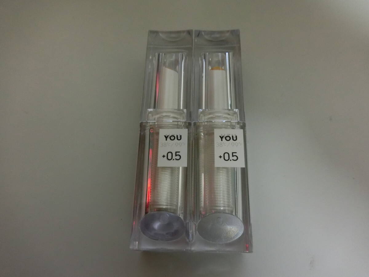 UZU 38℃/99°F リップスティック +0.5 2個 口紅 (中古品)拍卖