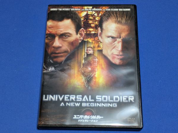 1110-06【映画DVD】ユニバーサル・ソルジャー リジェネレーション/ジャン=クロード・ヴァン・ダム/セル版/送料:クリックポスト 185円拍卖