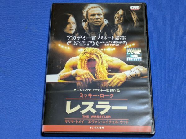 1110-02【レンタル落ちDVD】レスラー/ミッキー・ローク/トールケースに交換済み/送料:クリックポスト 185円拍卖