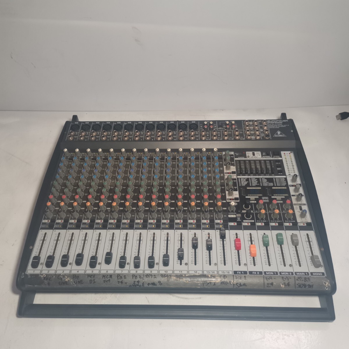 BEHRINGER EUROPOWER PMP5000 パワードミキサー ジャンク拍卖