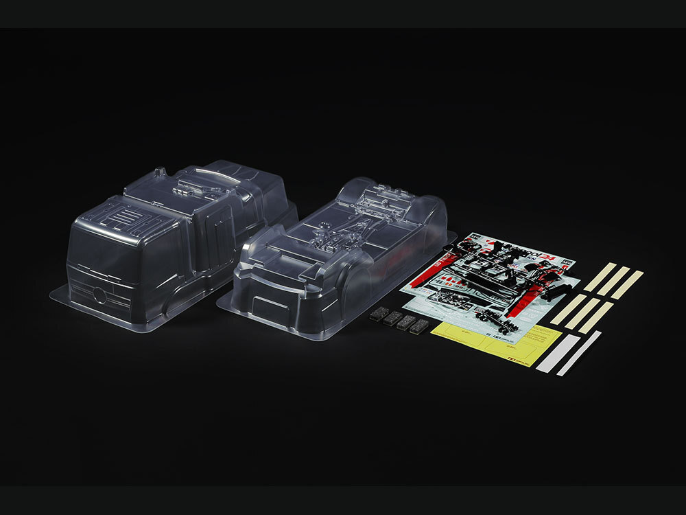 タミヤ SP.1654 1/14RC メルセデス・ベンツ アクトロス MP4 MB モータースポーツ スペアボディセット #51654拍卖