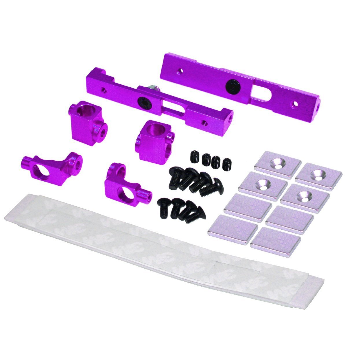 送料無料 イーグル TT02用ステルスボディマウント #BM-07U-PU拍卖