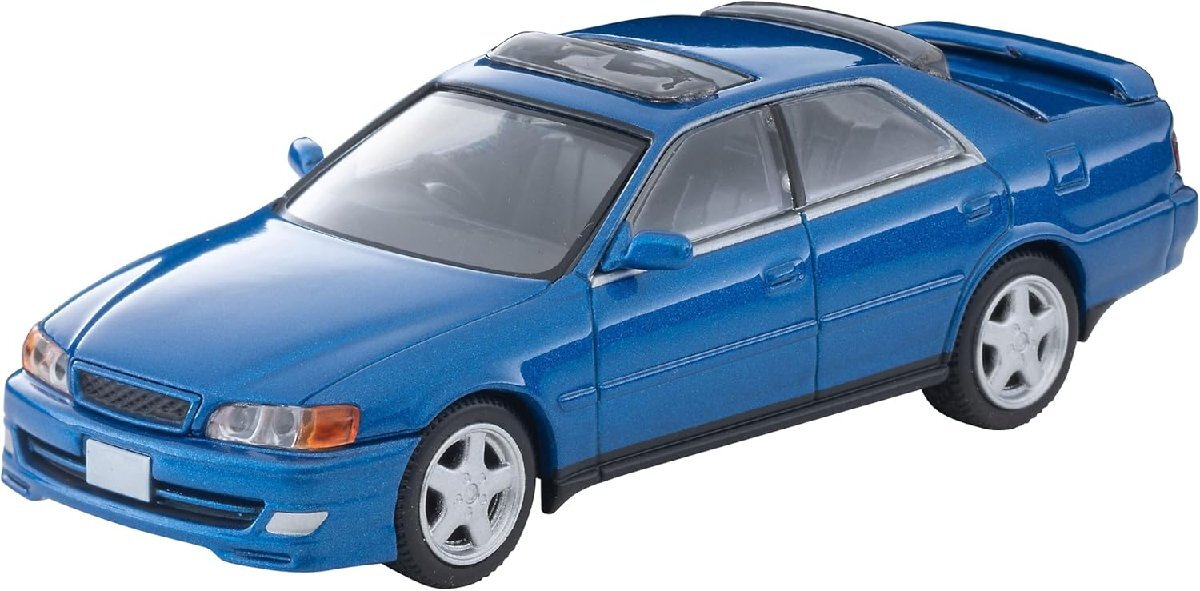 TOMYTEC 1/64 LV-N224e トヨタ チェイサー 2.5ツアラーV (青) 98年式 #337164拍卖
