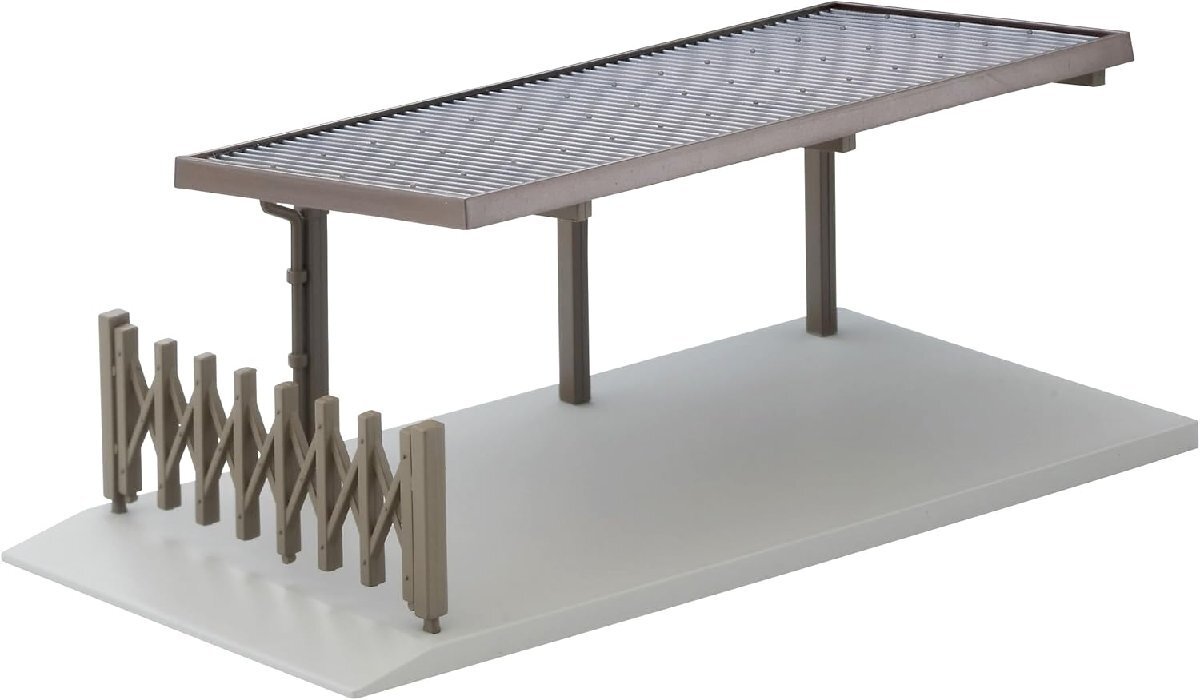 TOMYTEC 1/64 09b カーポート ABS樹脂製 ストラクチャー 塗装済・一部組立済 333982拍卖