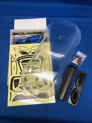 ライド Mシャーシ用 スバル New BRZ R/Cカー コンセプト クリアボディ #37100拍卖