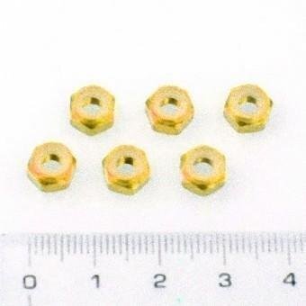 送料無料 イーグル 軽量アルミナイロン4mmナット #2318-GO拍卖