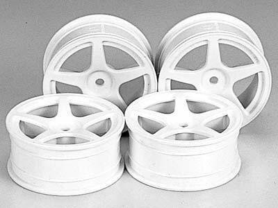 送料220円 タミヤ OP.471 Mナロー5本スポークホイール白(±0) #53471拍卖