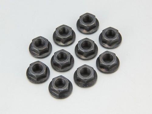 送料220円 京商 ナット(M4x4.5) フランジ (10入) #1-N4045F拍卖
