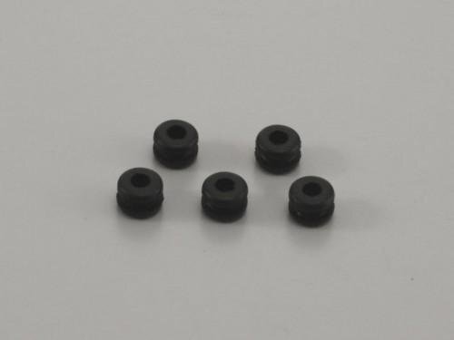 送料220円 京商 ゴムゴロメット(φ3x7x5/溝径φ5/溝長2mm/5Pcs) #VZ246拍卖