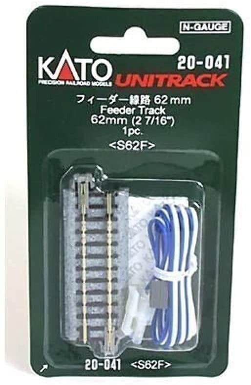 送料無料 KATO フィーダー線路 62mm 1本入 #20-041拍卖