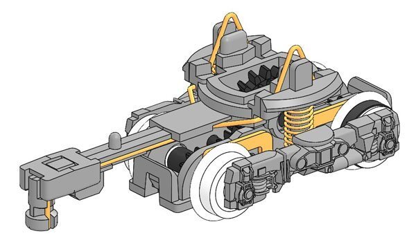 送料無料 TOMIX TDT205N2形動力台車(フック) #6815拍卖