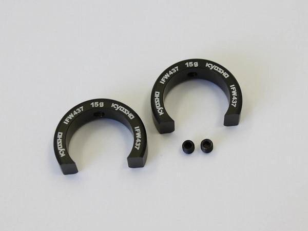 送料220円 京商 Fナックルセッティングウェイト (15g/2pcs) #IFW437-15拍卖