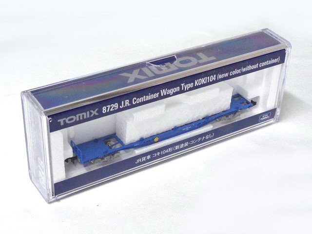 TOMIX コキ104形(新塗装・コンテナなし) #8729拍卖