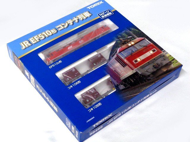 TOMIX EF510-0形コンテナ列車セット(3両) #98485拍卖
