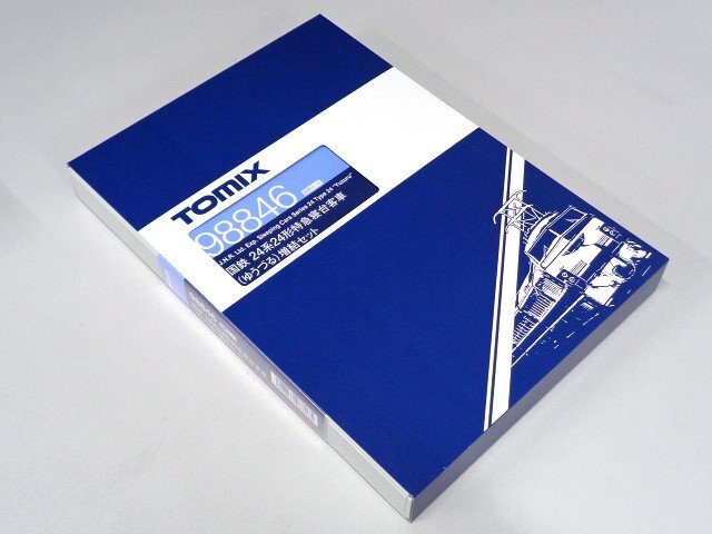 TOMIX 24系24形特急寝台客車(ゆうづる)増結セット #98846拍卖