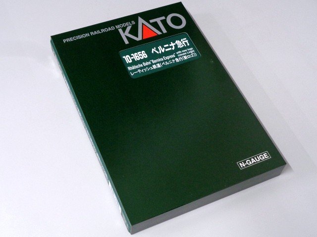 KATO レーティッシュ鉄道ベルニナ急行(新ロゴ)増結セット(4両) #10-1656拍卖