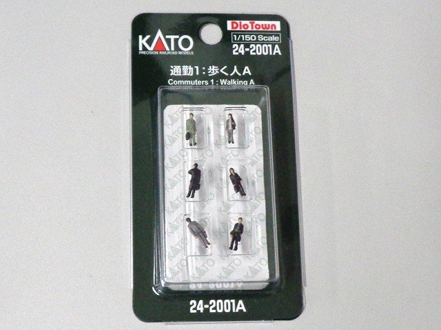 KATO 1/150 通勤1:歩く人A #24-2001A拍卖