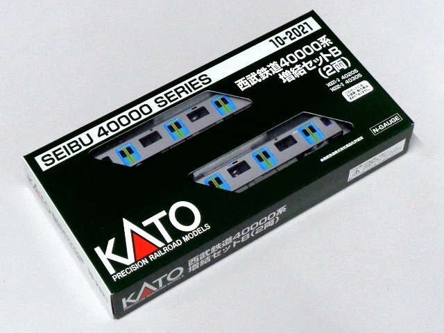 KATO 西武鉄道40000系 増結セットB(2両) #10-2021拍卖