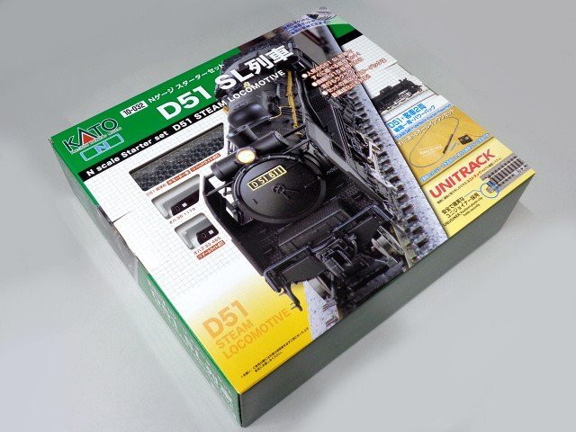 KATO Nゲージ スターターセット D51 SL列車 鉄道模型 入門セット #10-032拍卖