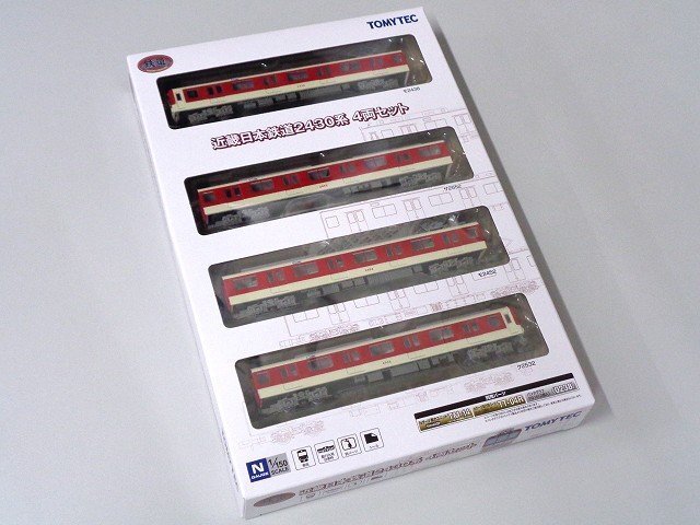 TOMYTEC 鉄コレ 近畿日本鉄道2430系 4両セット #335610拍卖