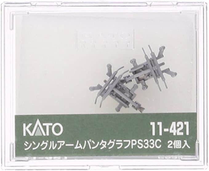 送料無料 KATO シングルアームパンタグラフ PS33C 2個入 #11-421拍卖