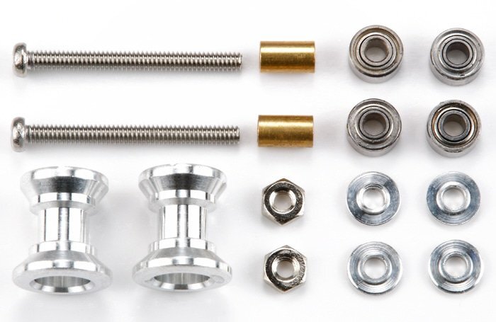 送料220円 タミヤ GP.403 2段アルミローラーセット(9-8mm) #15403拍卖