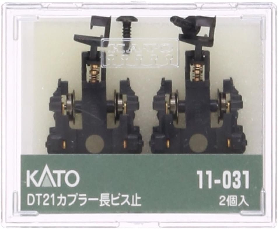 送料無料 KATO DT21カプラー長(ビス止・2個入) #11-031拍卖