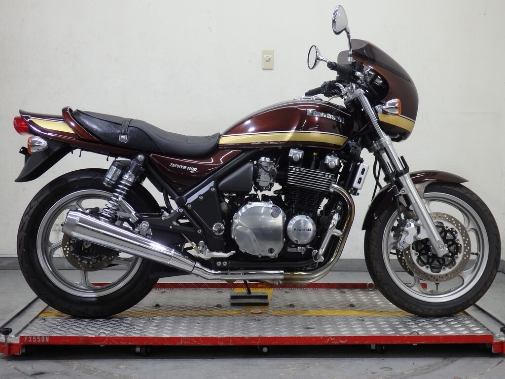 【60874】 ゼファー1100 カワサキ空冷ビックネイキッド 2006年モデル ZRT10A 5,740km拍卖