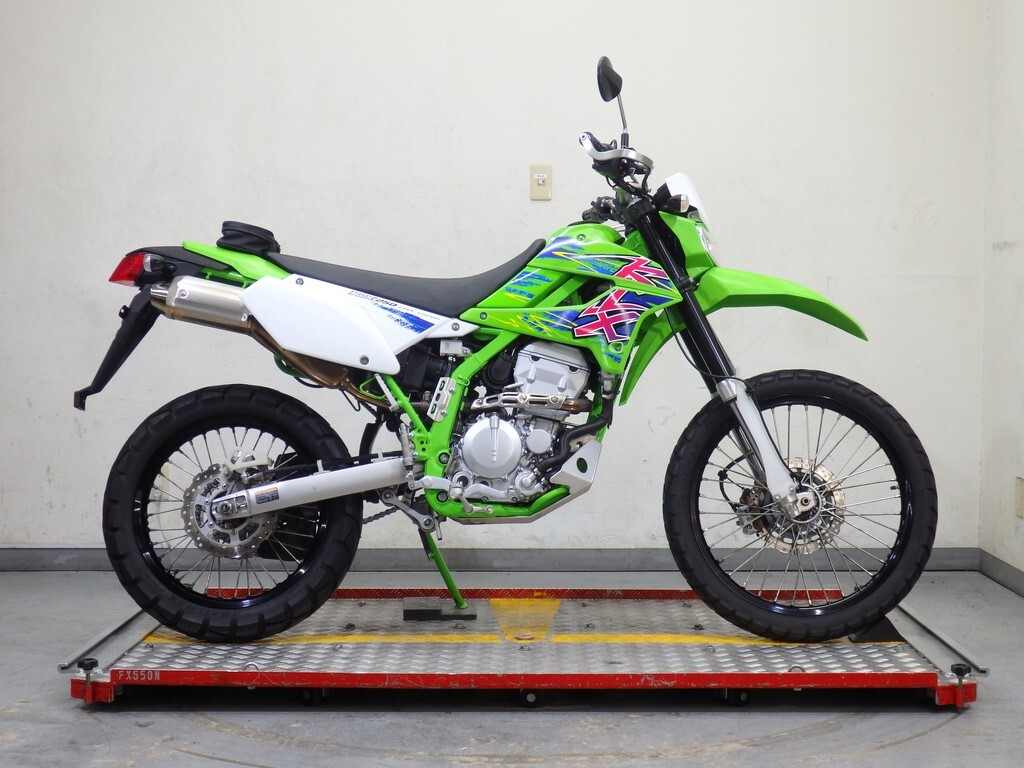 【72449】 KLX250 2016 ファイナルエディション ハンドル/アンダーガード付き LX250S 16,549km 拍卖