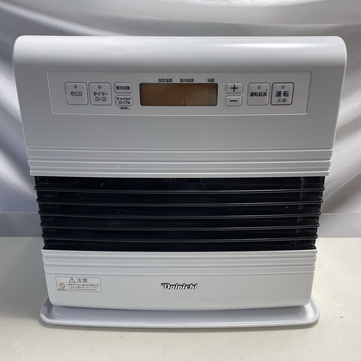 C3DP-51120W6 動作品 2023年製 ダイニチ 家庭用石油ファンヒーター GRタイプ FW-4723GR-W(スノーホワイト)拍卖