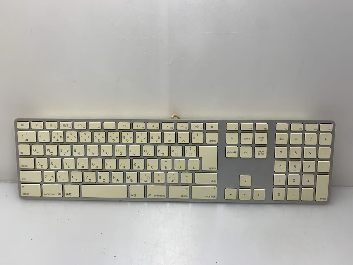 C3H2-1-51121R Apple 日本語 USB キーボード A1243拍卖