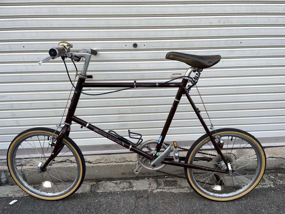 J-51121W7 大阪発☆手渡し可能 ブリヂストン/BRIDGESTONE☆ミニベロ/小径車☆CHeRO/クロエ 未登録 拍卖