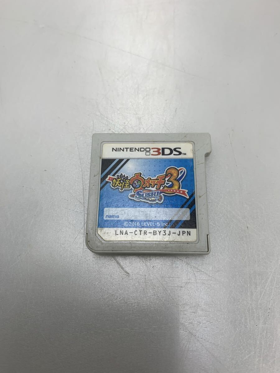 CC3-51110Q1 妖怪ウォッチ3 スシ 3DS拍卖