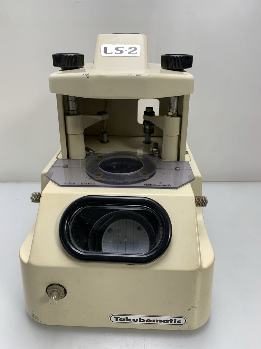C3H4-1-51121S Takubomatic タクボ LS-2 LAYOUT MARKER レンズ軸打機 眼鏡 レイアウトマーカー 動作品拍卖