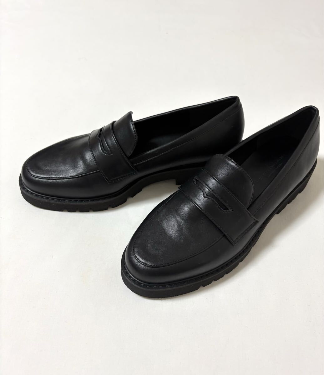 美品 2025 ユナイテッドアローズ グリーンレーベル チャンキー ローファー 晴雨兼用 レイン L拍卖