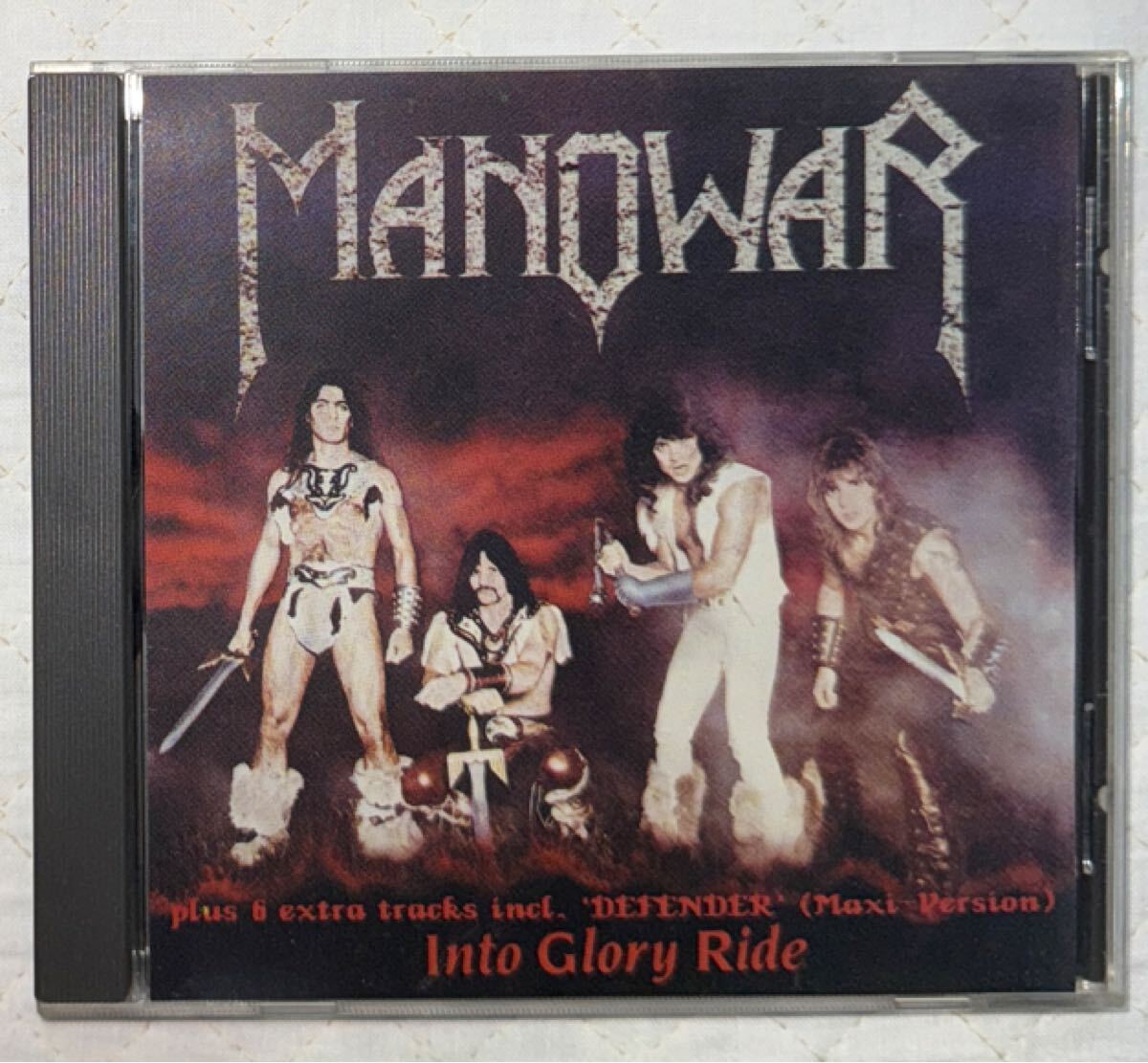MANOWAR / マノウォー / INTO GLORY RIDE Plus 6 extra tracks incl. 'Defender' (Maxi-Version) / UNDER WORLD RECORDS拍卖