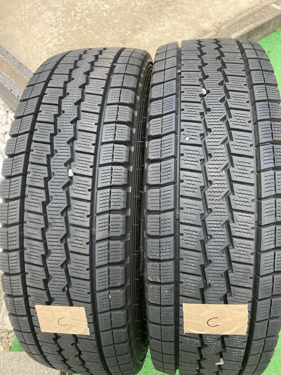 石川県発 スタッドレス 205/70R16 2本 バリ山 WINTER MAXX LT03 3T 2Tトラック ダンプ 205 70 16 キャンター エルフ デュトロ ダイナ 6本 C拍卖