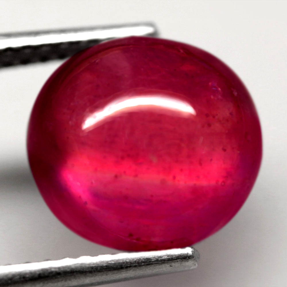 【天然大粒ルビールース 5.45ct:8459】モザンビーク産 Natural Ruby 裸石 標本 鉱物 宝石 コランダム jewelry Mozambique拍卖