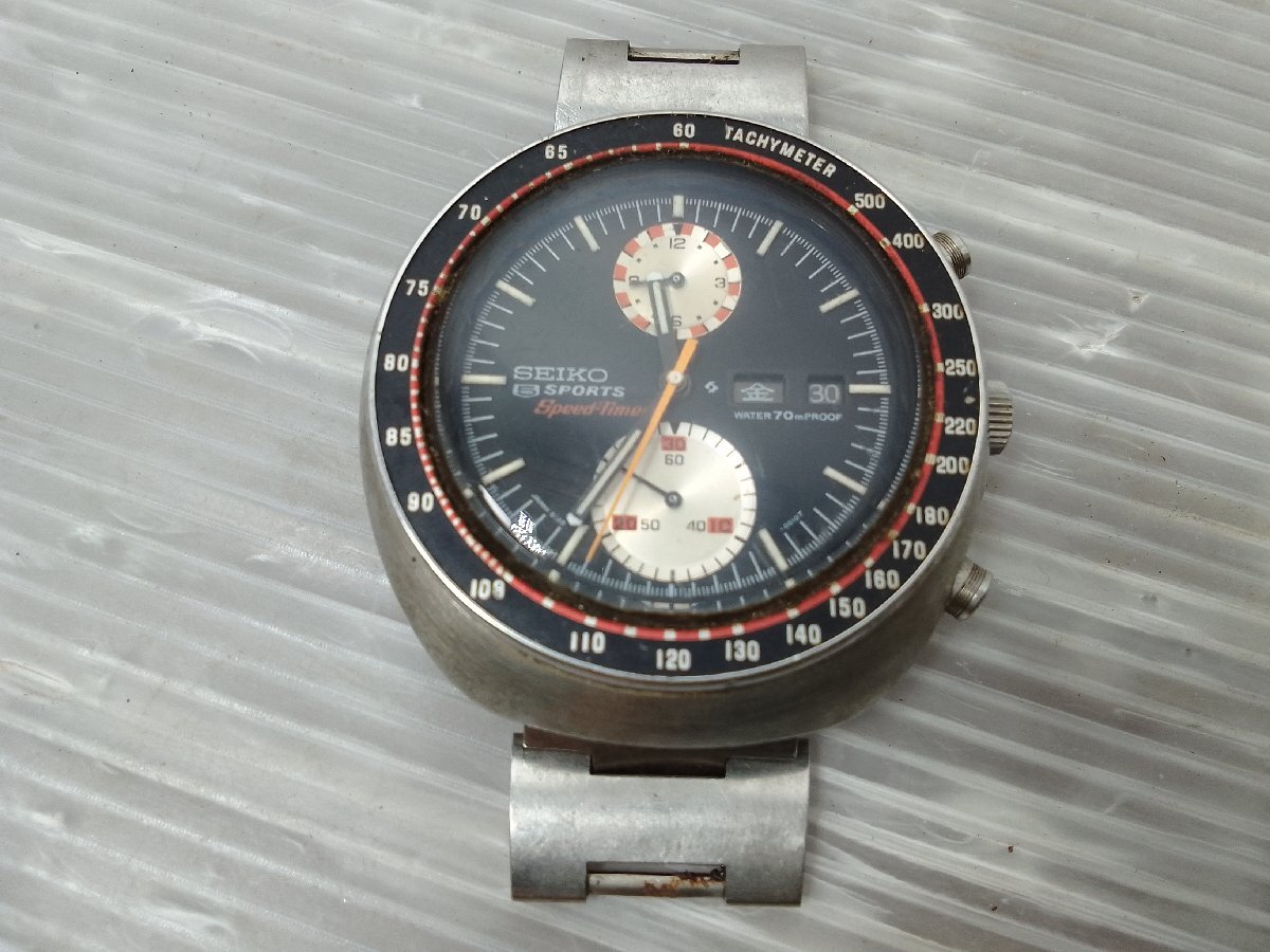 SEIKO セイコー 5 スポーツ スピードタイマー 6138-0010 腕時計 アンティーク ヴィンテージ 自動巻 稼働品 メンズ拍卖