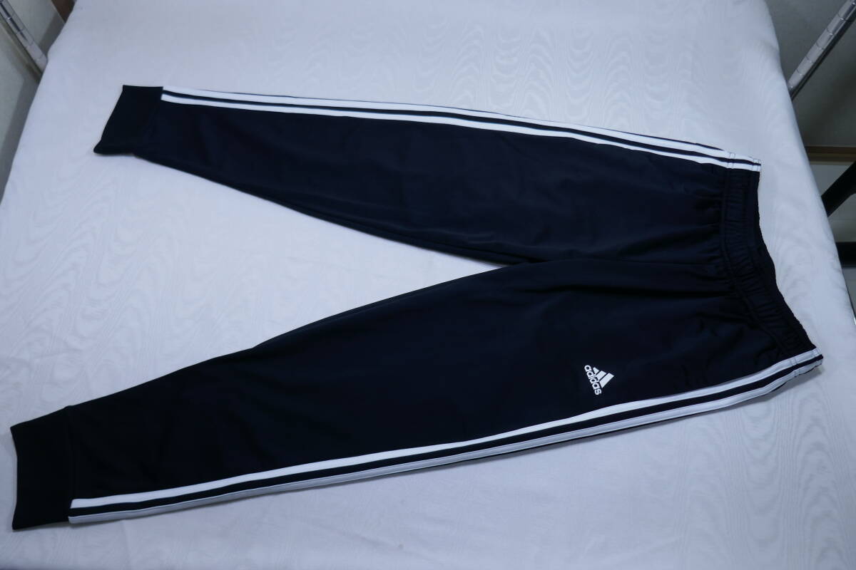 美品 アディダス adidas ブラック 裏起毛 ジャージ ロングパンツ Mサイズ H46105拍卖