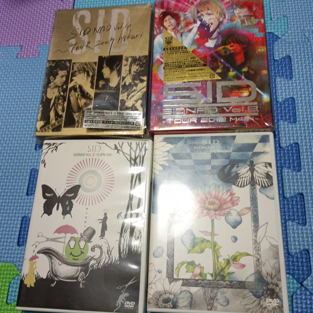 SID DVD セット 初回限定版含む コンサート ライブDVD 4種類拍卖