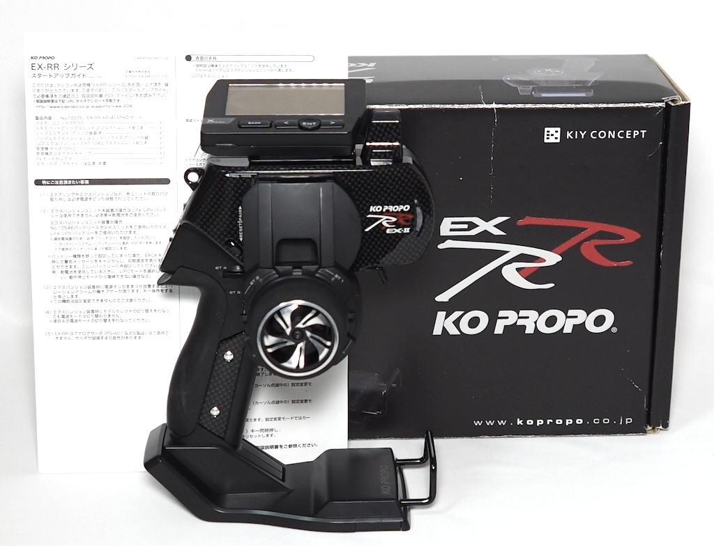 【ゆうパック80/同梱不可】処分特価!! KO EX-RR (v2.10) 2.4GHzハイエンド送信機拍卖