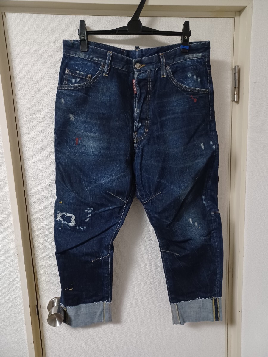 DSQUARED2 ディースクエアード コンバット デニム 48拍卖