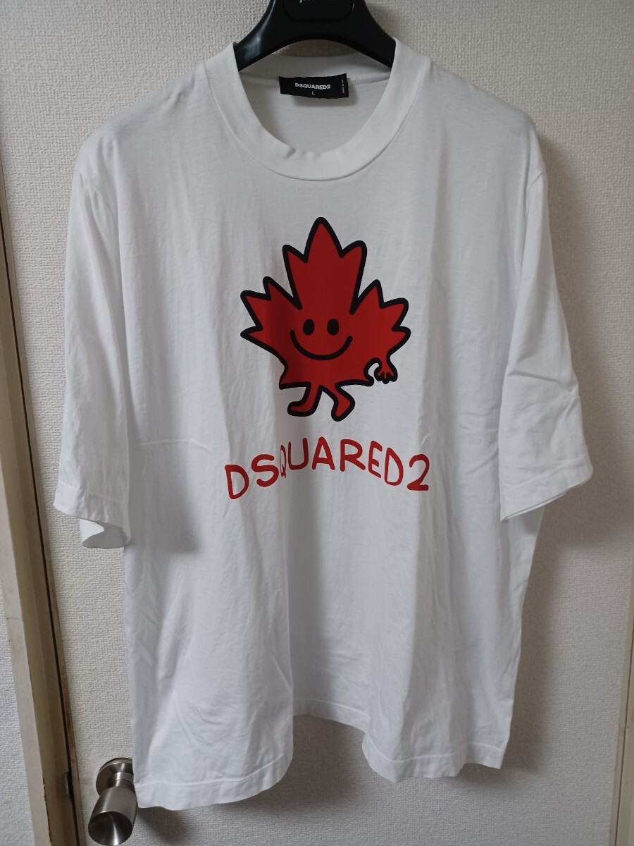 DSQUARED2 ディースクエアード 半袖Tシャツ L拍卖