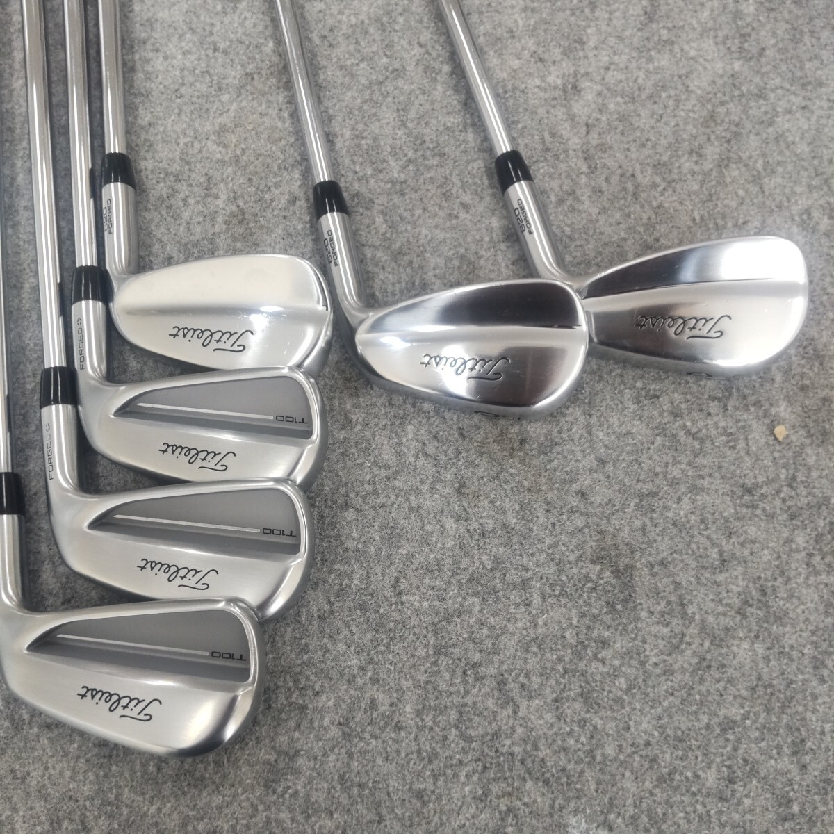 良品!タイトリスト2025 T100 +MB620 コンボ 6本セット プロジェクトX 6.0拍卖