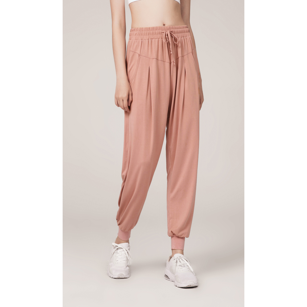 ☆ ピンク ☆ Mサイズ ヨガパンツ レディース 通販 ボトムス フィットネス スポーツ ジム ポケット 七分丈 カジュアル ゴム 薄い 軽量 大拍卖