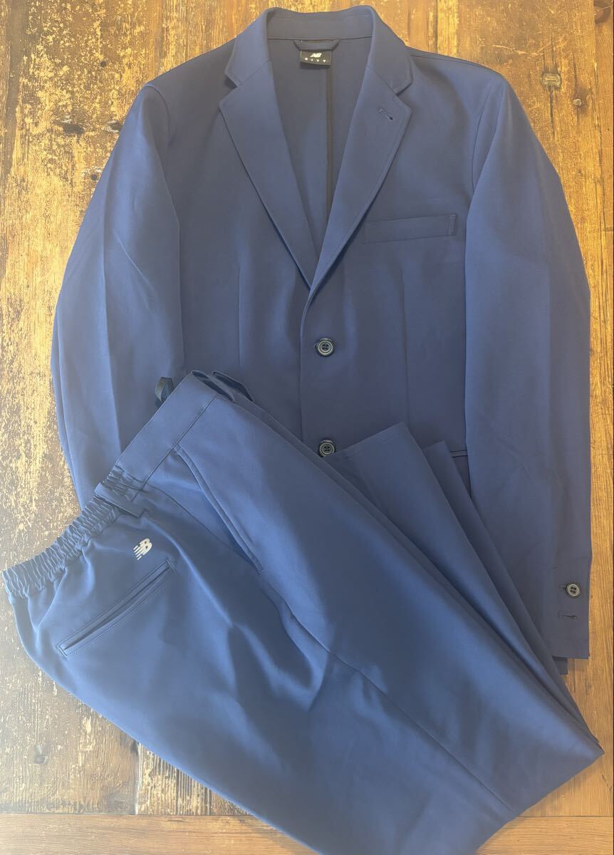 New Balance ニューバランス THE CITY セットアップ M ブルー系拍卖