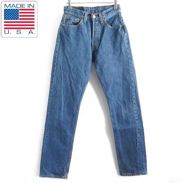 2000年製 USA製 リーバイス501 ブルー ジーンズ W27 FOR WOMEN ジーパン デニム ブルー 古着 レディース 00s ビンテージ D147-21-0102ZTW拍卖